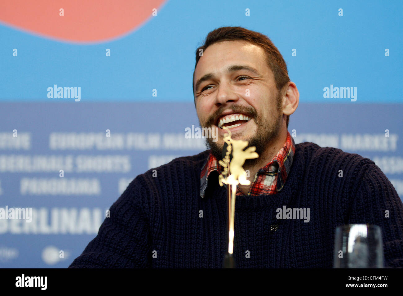 Berlin, Germany. 06th Feb, 2015. James Franco during the 'Queen Of The