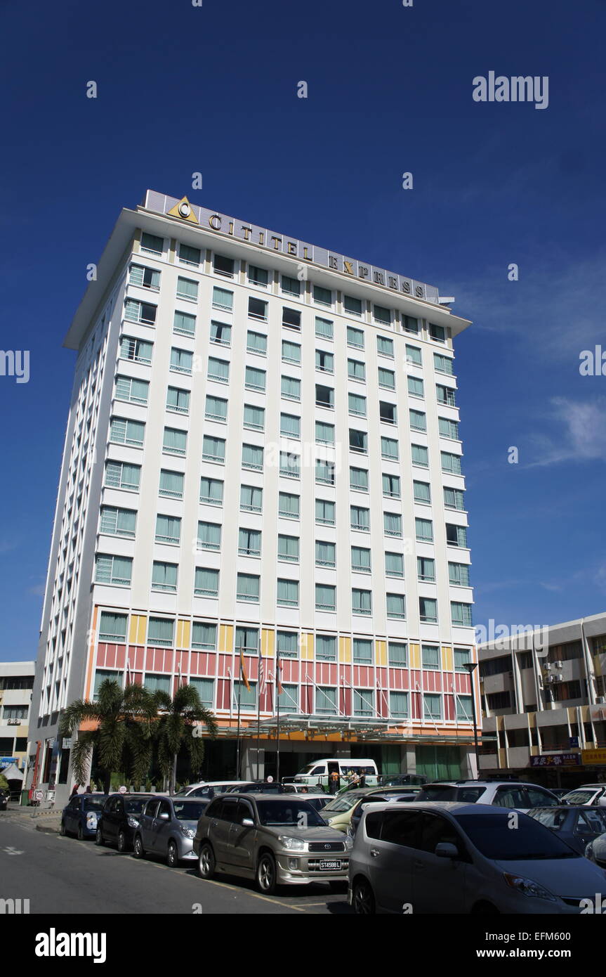Cititel express hotel in Kota Kinabalu, Sabah Stock Photo