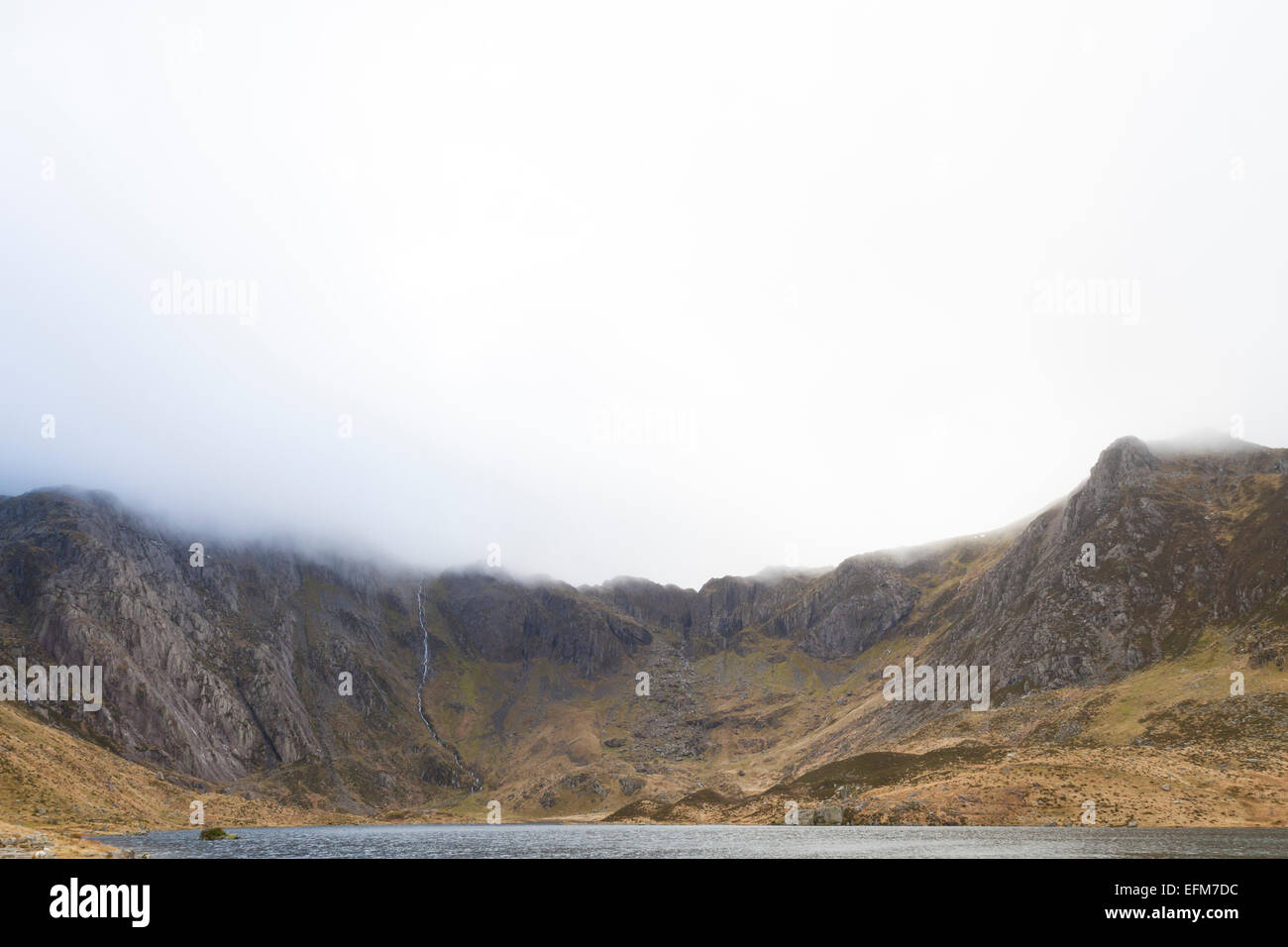 The Devil's Kitchen in Snowdonia, North Wales Stock Photo - Alamy
