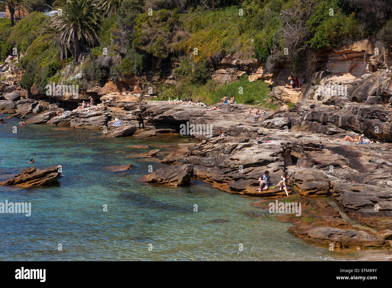 Gordon's Bay, Coogee, Sydney, New South Wales, Australia Stock Photo