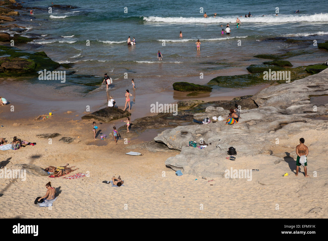 Maroubra beach, Sydney, New South Wales, Australia Stock Photo