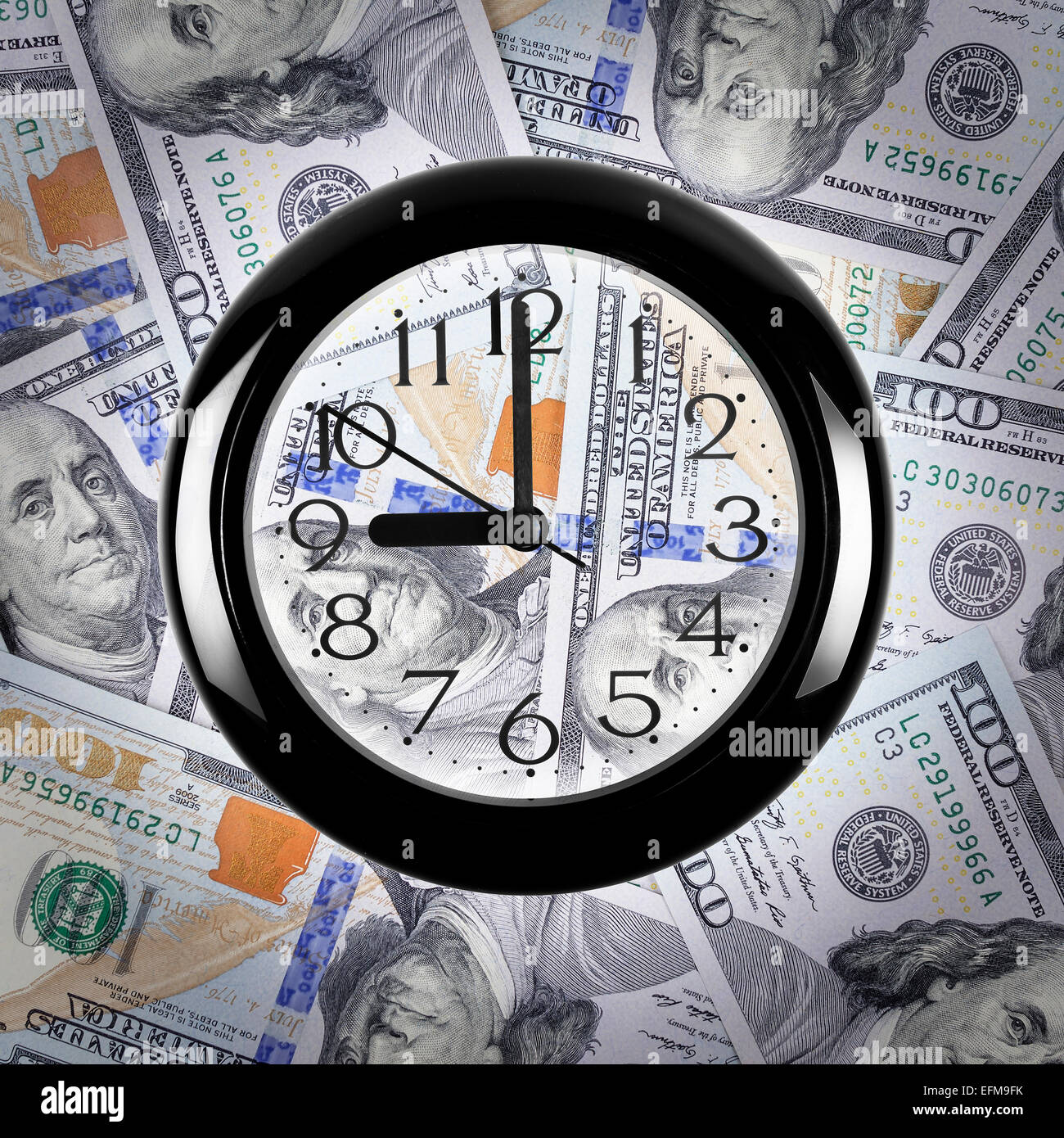 Time - money. Business concept Stock Photo - Alamy