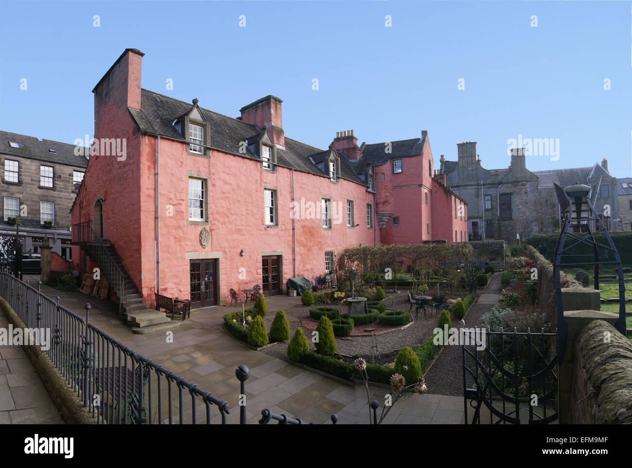 Abbots House, Dunfermline Fife Stock Photo Alamy