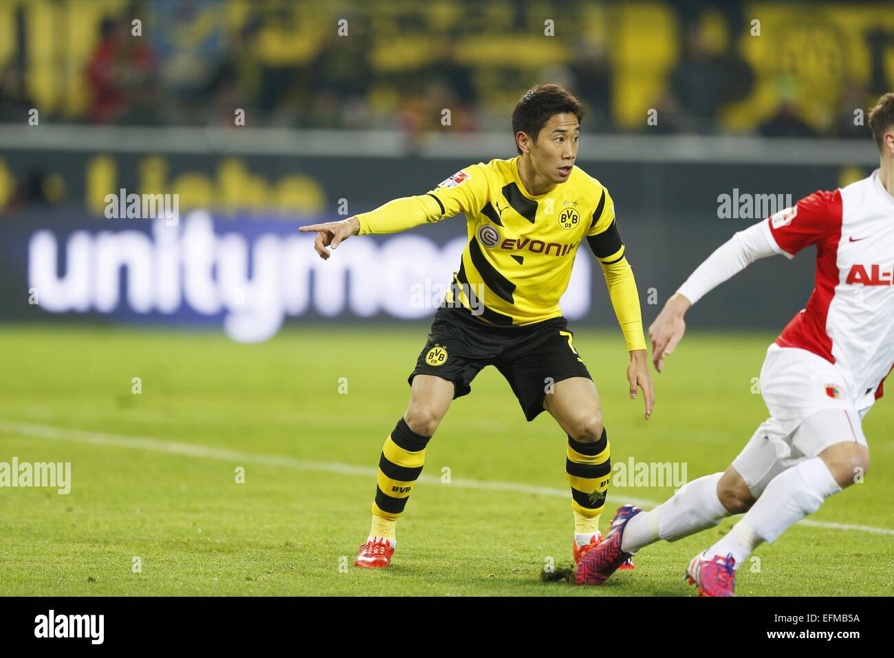 Dortmund, Germany. 4th Feb, 2015. Shinji Kagawa (Dortmund) Football/Soccer  : German "Bundesliga" match between Borussia Dortmund