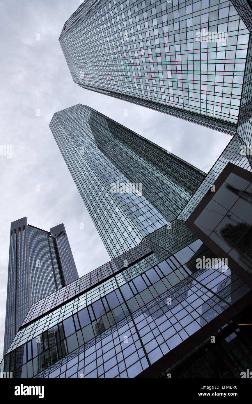 Skyscrapers of Frankfurt am Main, Germany Stock Photo - Alamy