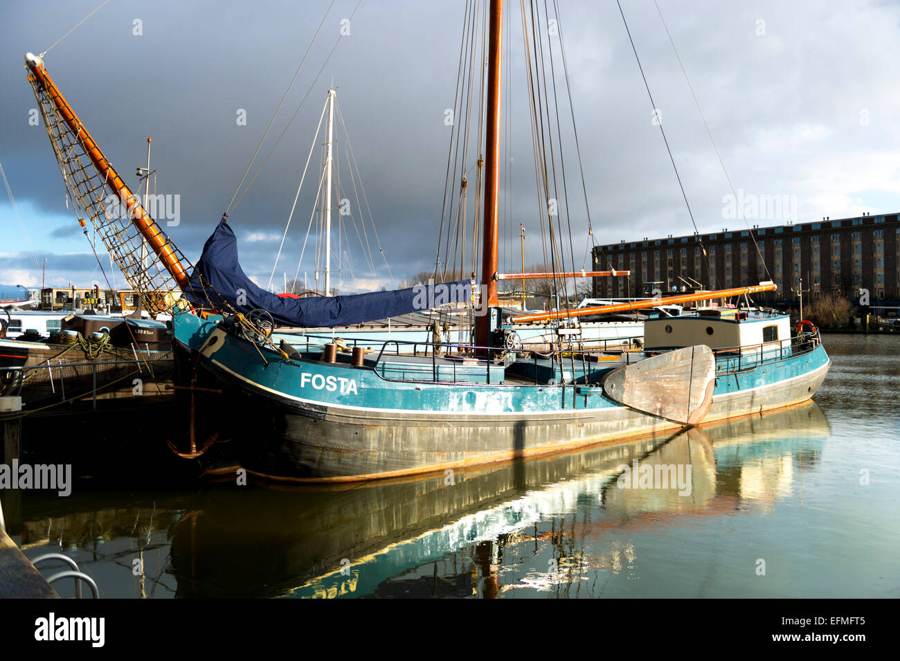 Dutch Barge Sailing High Resolution Stock Photography and Images Alamy