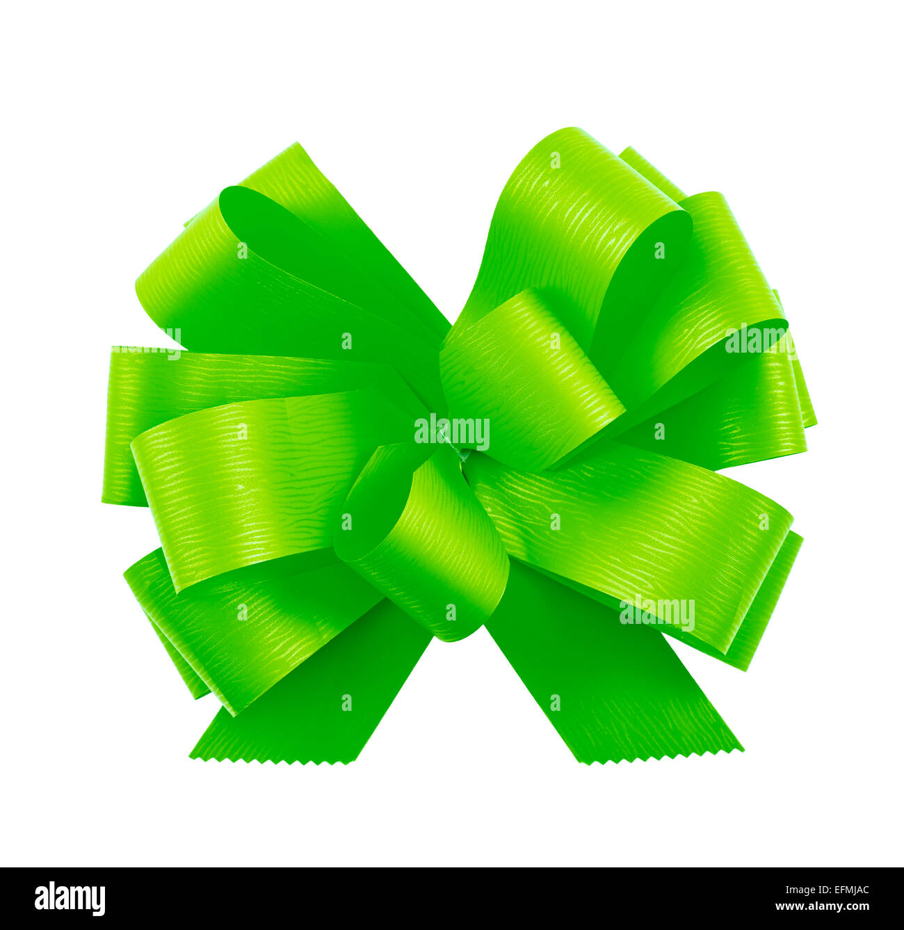 Gift ribbon bow isolated Stock Photo Alamy