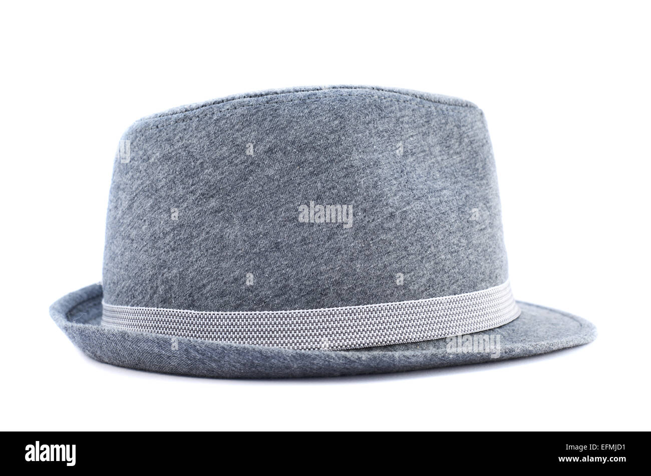 Light gray hat isolated Stock Photo Alamy