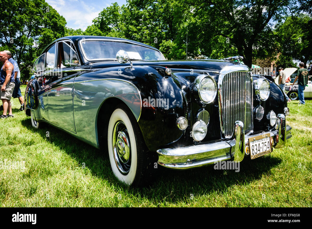 1959 Jaguar Mark IX, Antique Car Show, Sully Historic Site, Chantilly