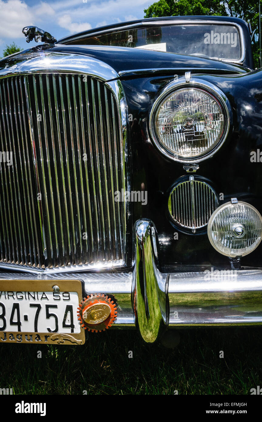 1959 Jaguar Mark IX, Antique Car Show, Sully Historic Site, Chantilly