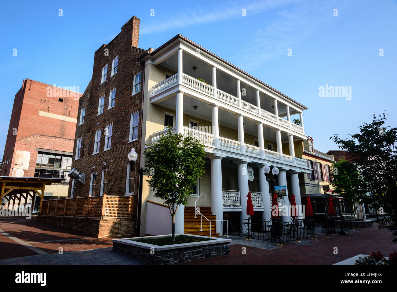 Restored Taylor Hotel, Loudoun Street Pedestrian Mall, Winchester
