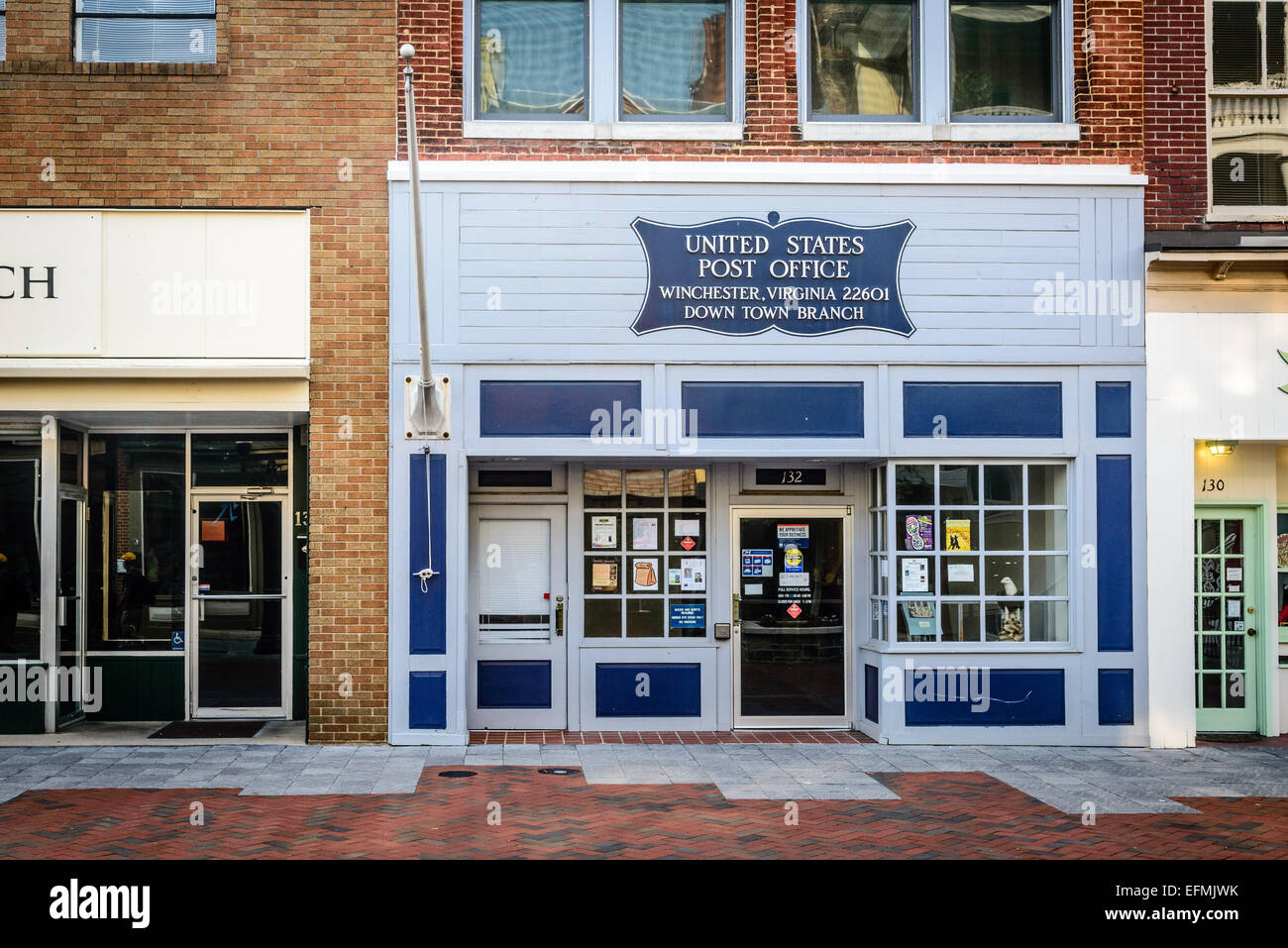 United States Post Office, Loudoun Street Pedestrian Mall, Winchester