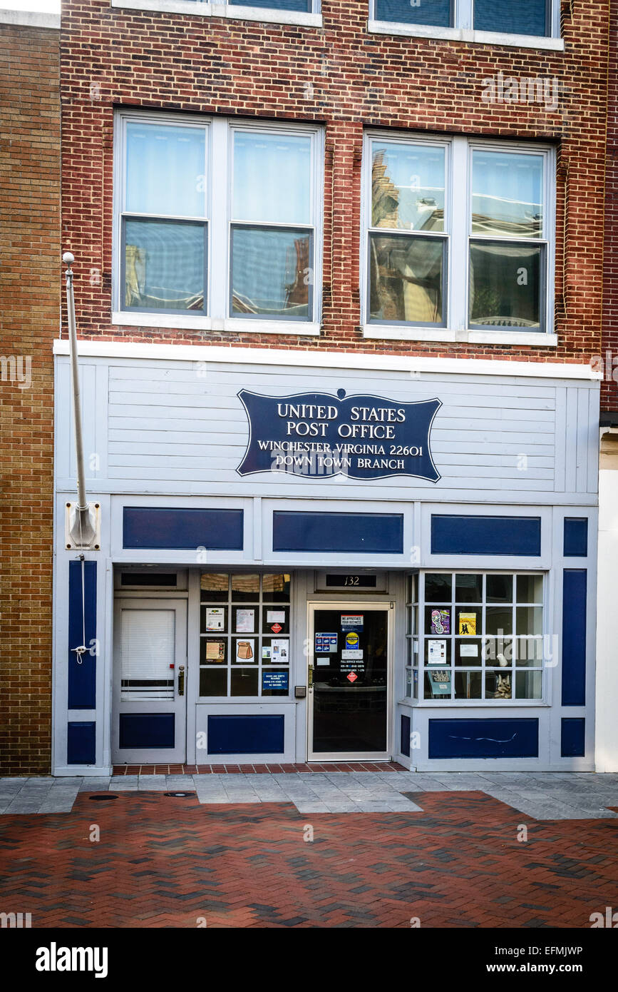 United States Post Office, Loudoun Street Pedestrian Mall, Winchester