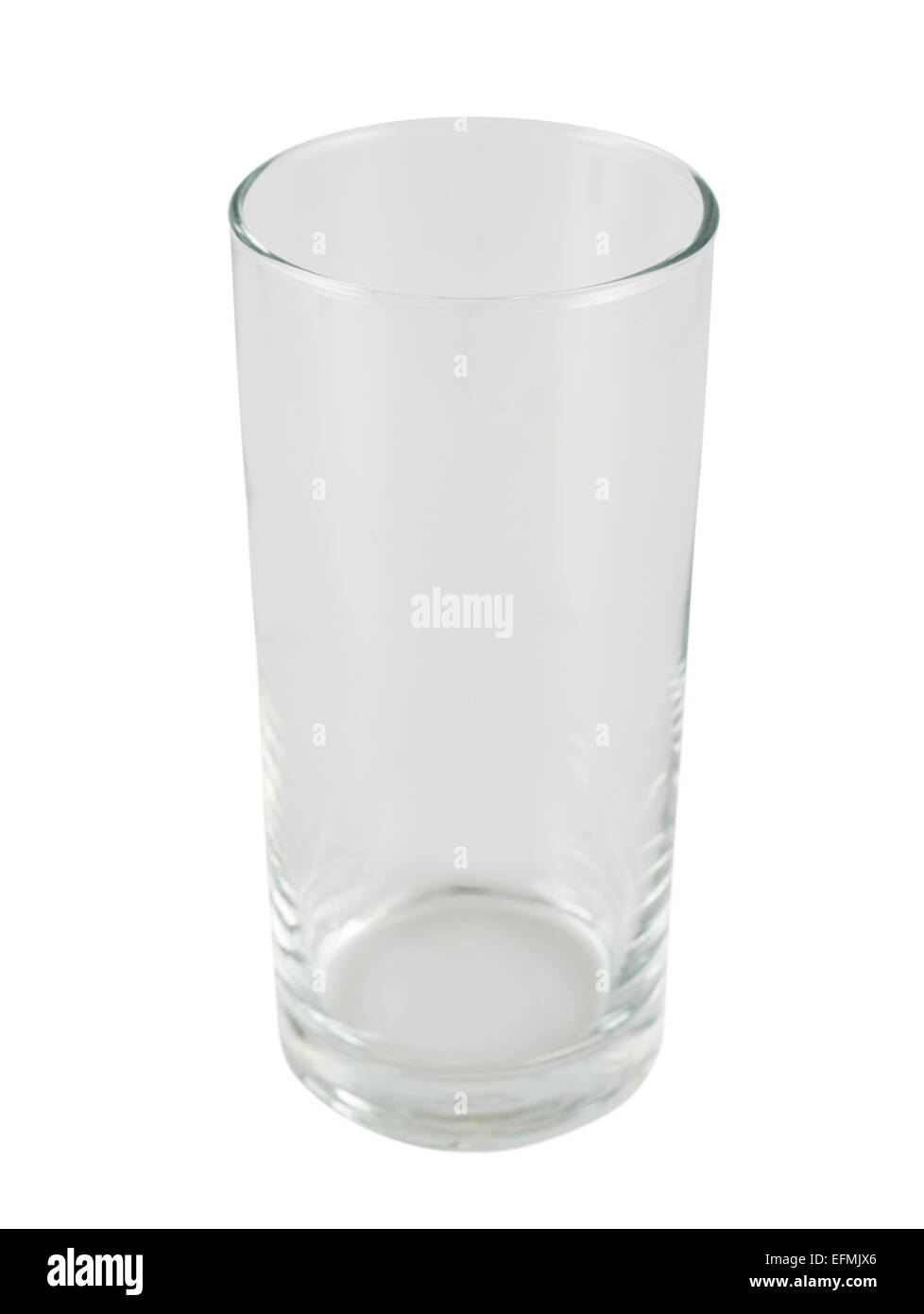 Tall glass isolated Stock Photo Alamy