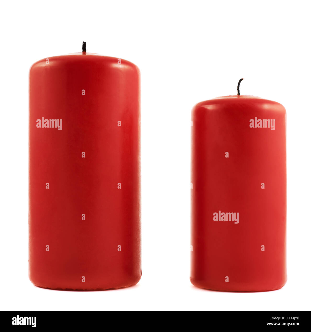 Burned out candles Cut Out Stock Images & Pictures Alamy