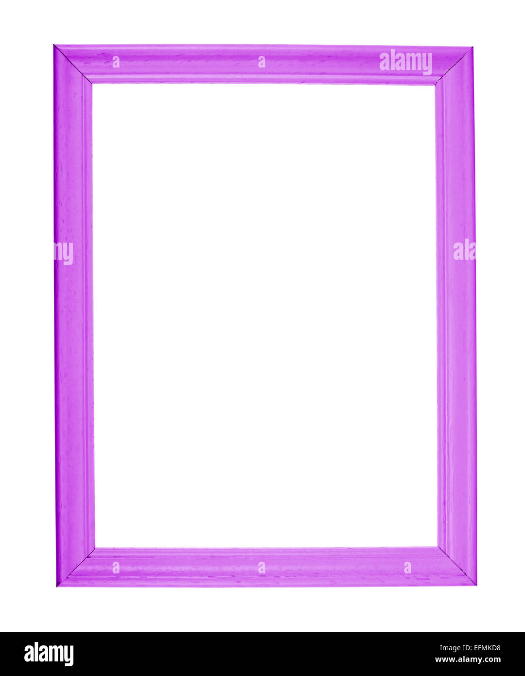 A4 size photo frame isolated Stock Photo Alamy