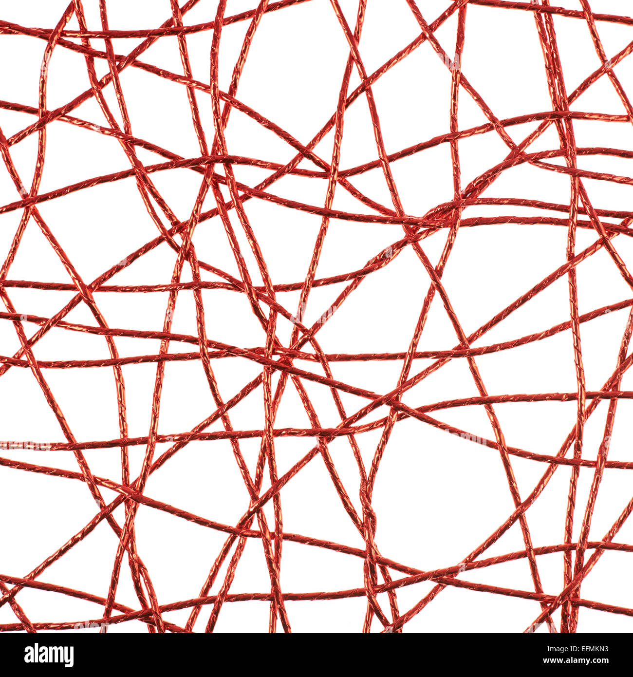 Red Thread Complexity Red threads hi-res stock photography and images - Alamy