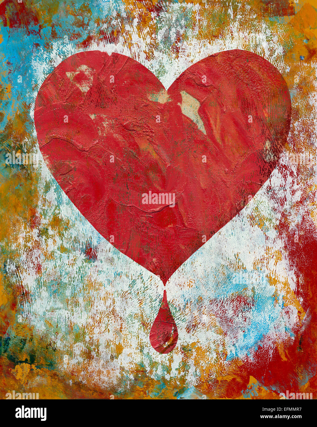 Dripping heart hires stock photography and images Alamy