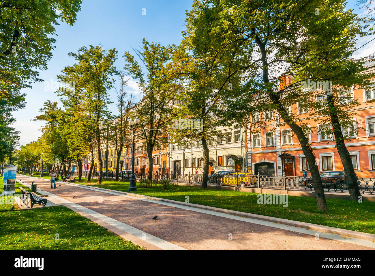 Petrovsky Boulevard. Petrovsky (Peter's) boulevard of Moscow is a part