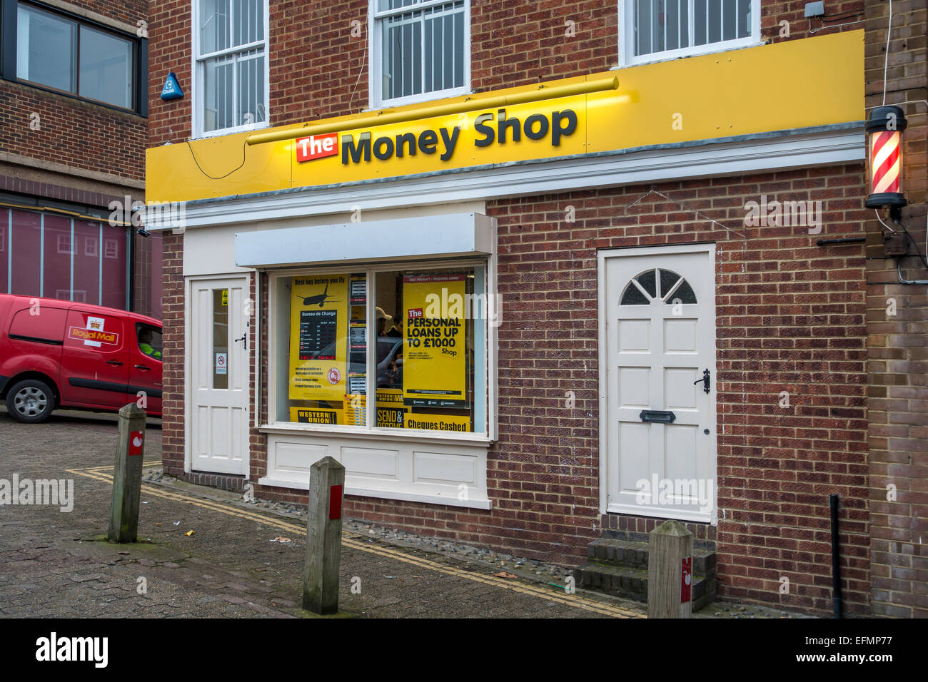 The Money Shop Burgate Lane Canterbury Kent UK Stock Photo