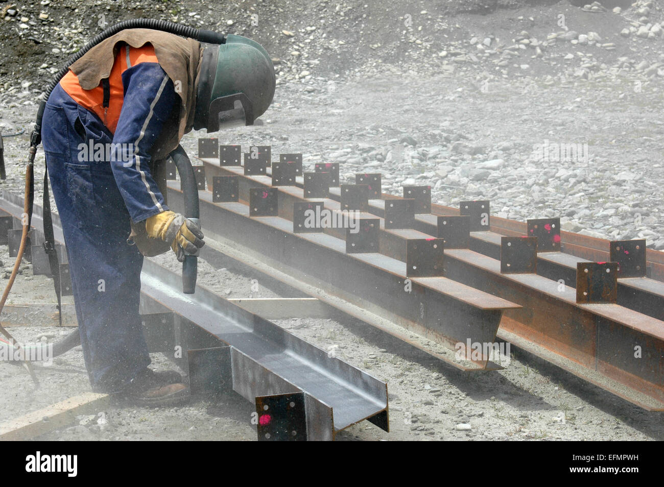 Sandblasting metal hires stock photography and images Alamy