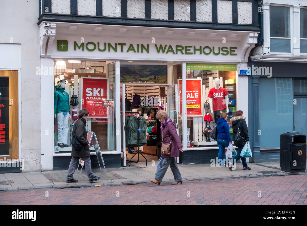 Mountain warehouse brand hi-res stock photography and images - Alamy
