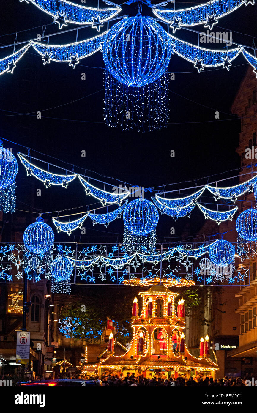 Birmingham christmas lights hires stock photography and images Alamy