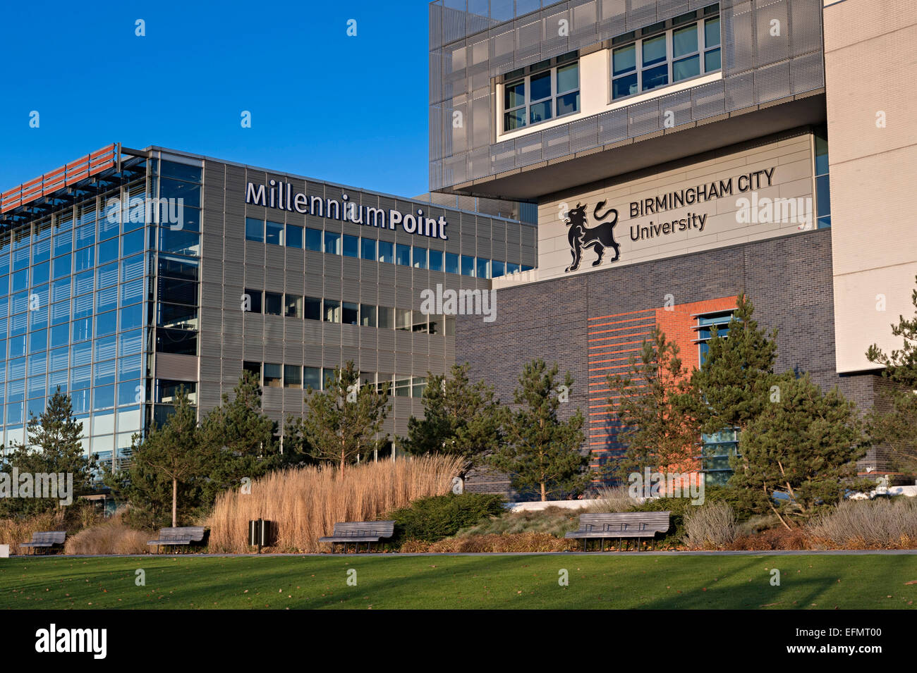Birmingham city university millennium point campus and new adjacent