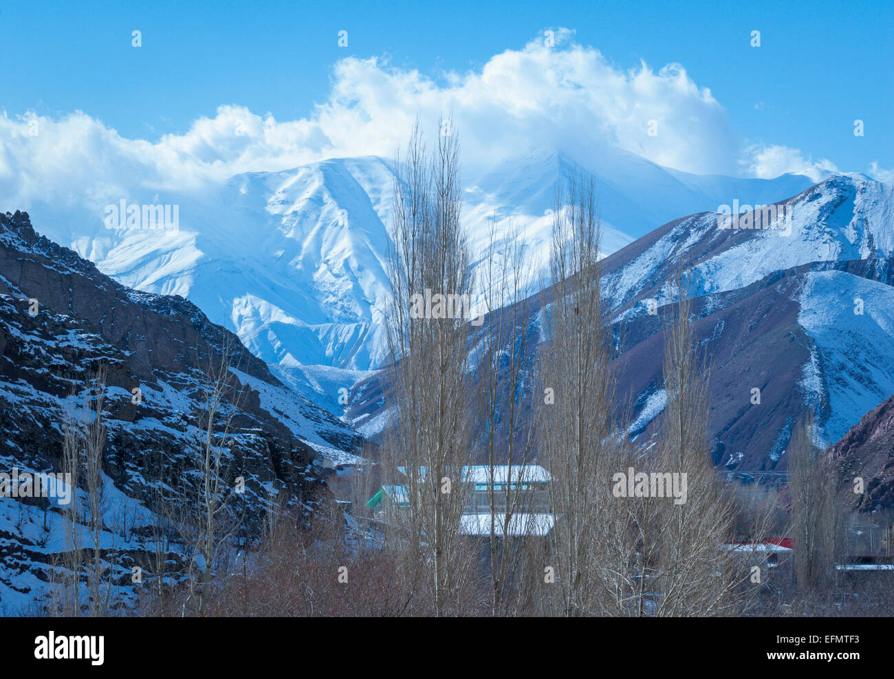 Alborz Mountains, Tehran, Iran Stock Photo, Royalty Free Image ...