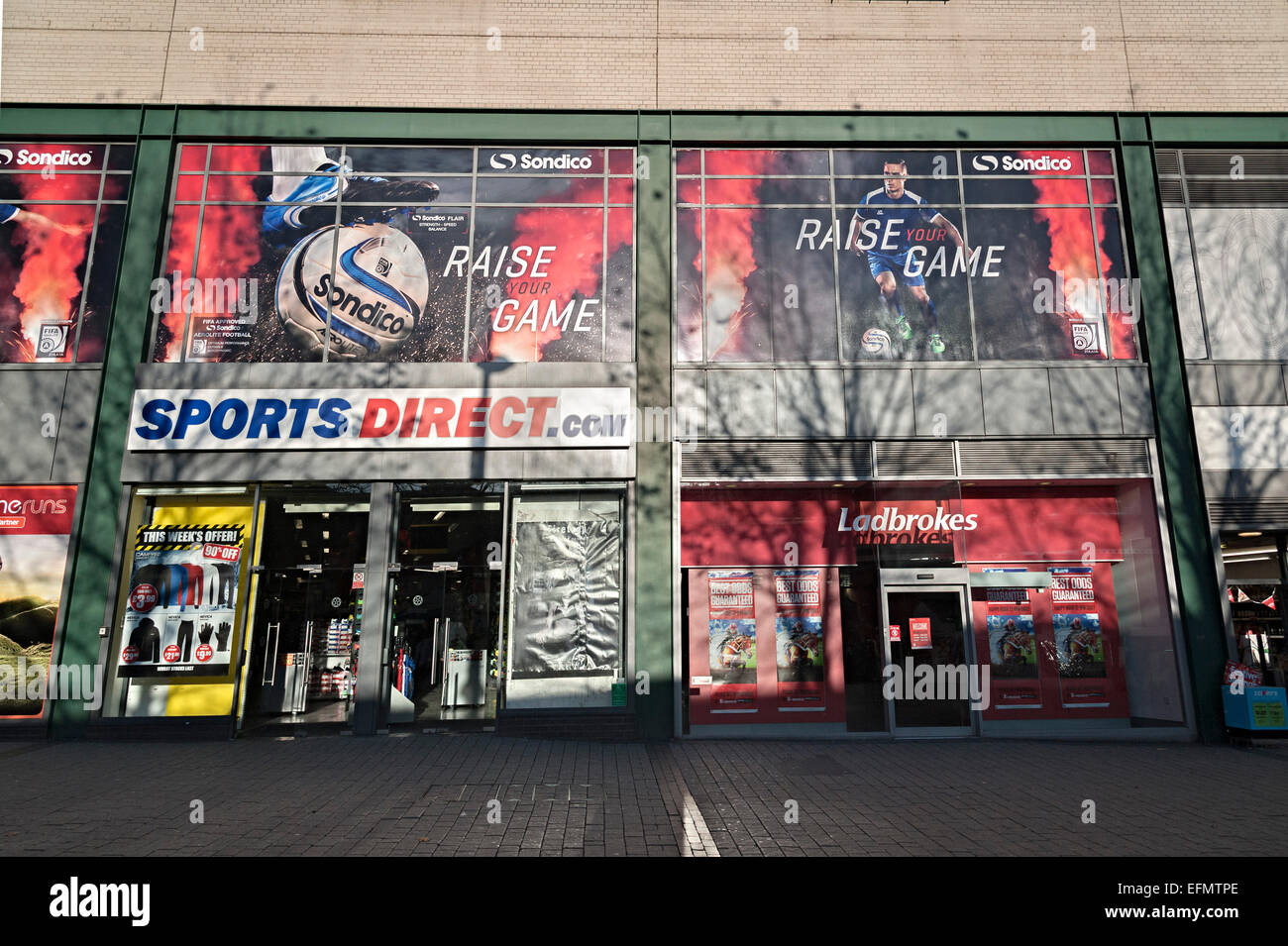 Sports direct sports clothing retailer birmingham sports hires stock
