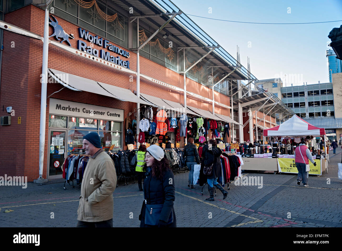 outdoor markets birmingham uk as part of an extension and traditional area of the bullring