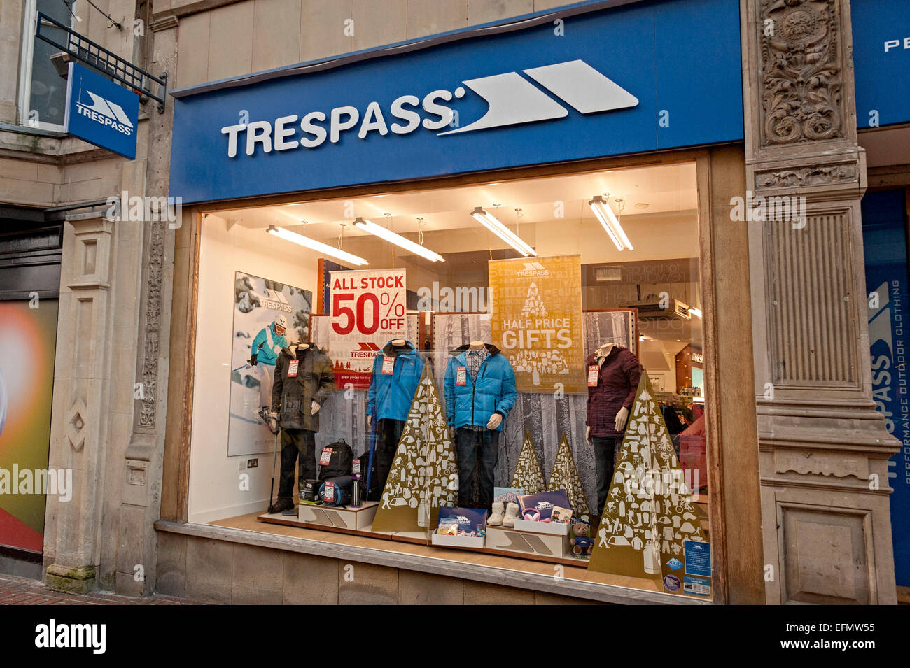 Trespass outdoor clothing hi-res stock photography and images - Alamy