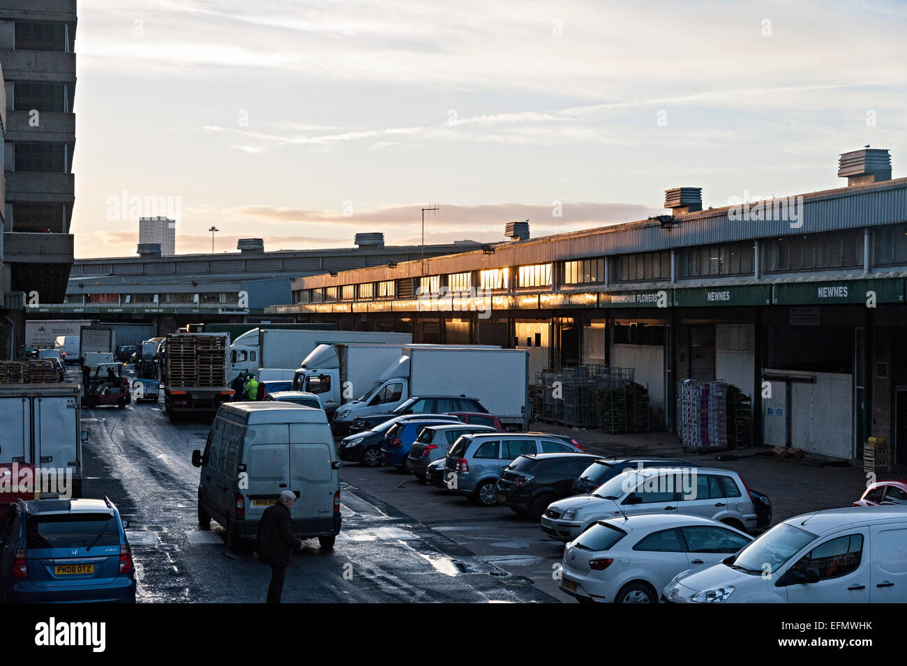 Birmingham wholesale markets great hires stock photography and images