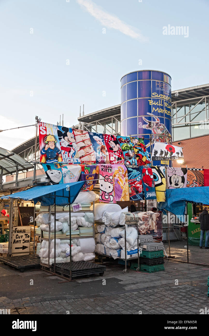 Bullring open air fruit and vegetable market shopping centre birmingham