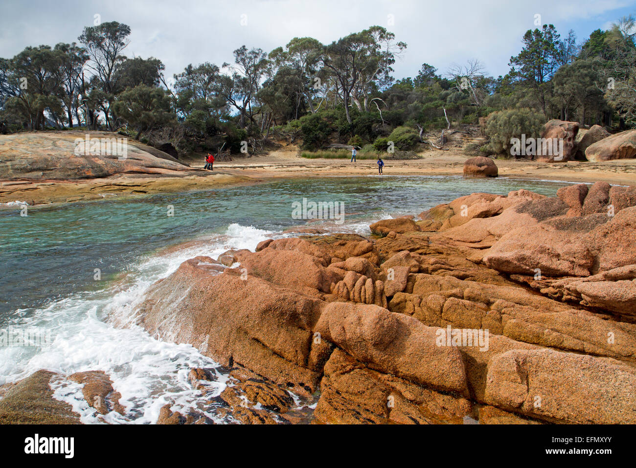 Honeymoon Bay, National Park Stock Photo Alamy