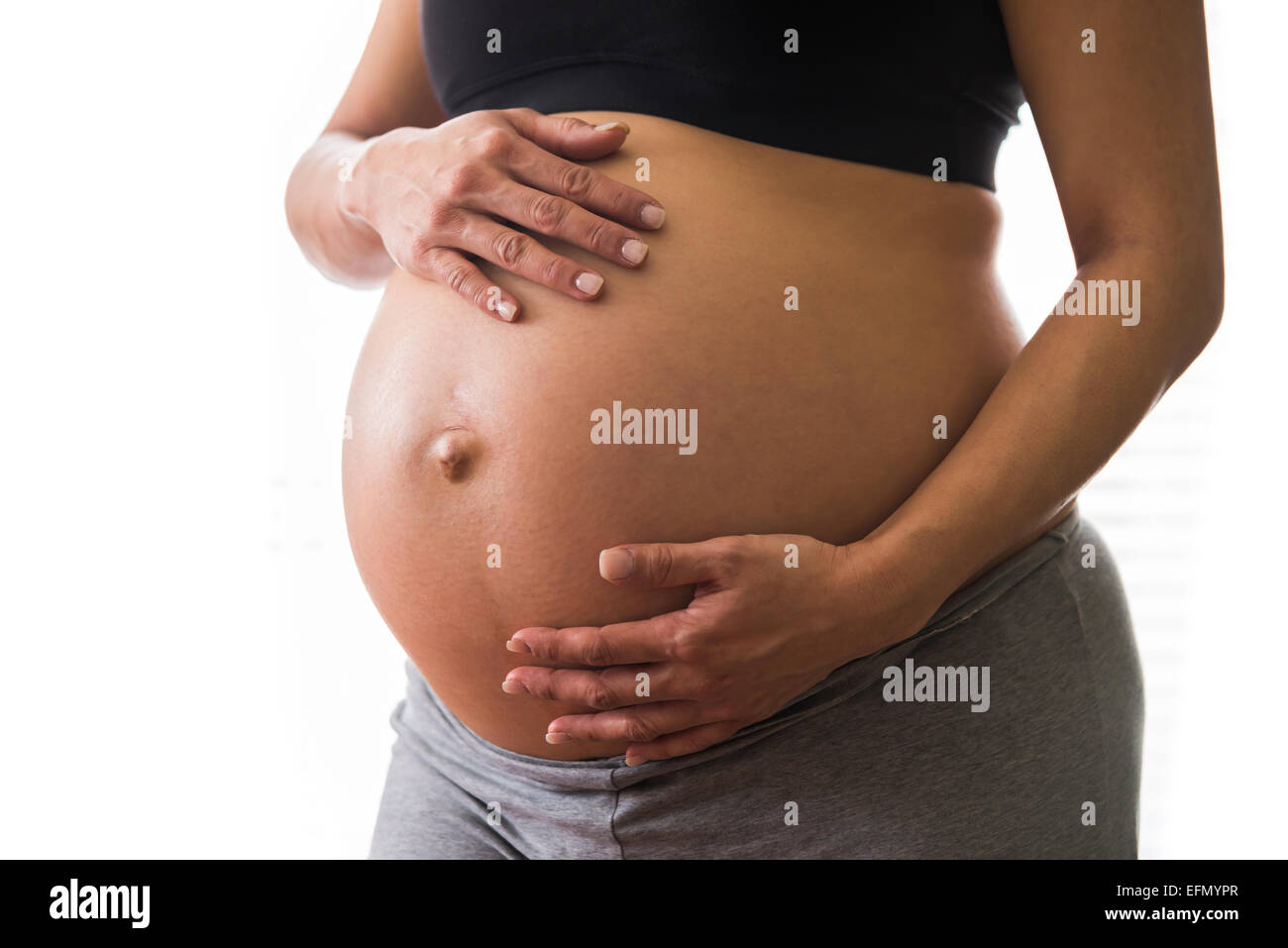 Woman Delivery Baby Stock Photos & Woman Delivery Baby Stock picture