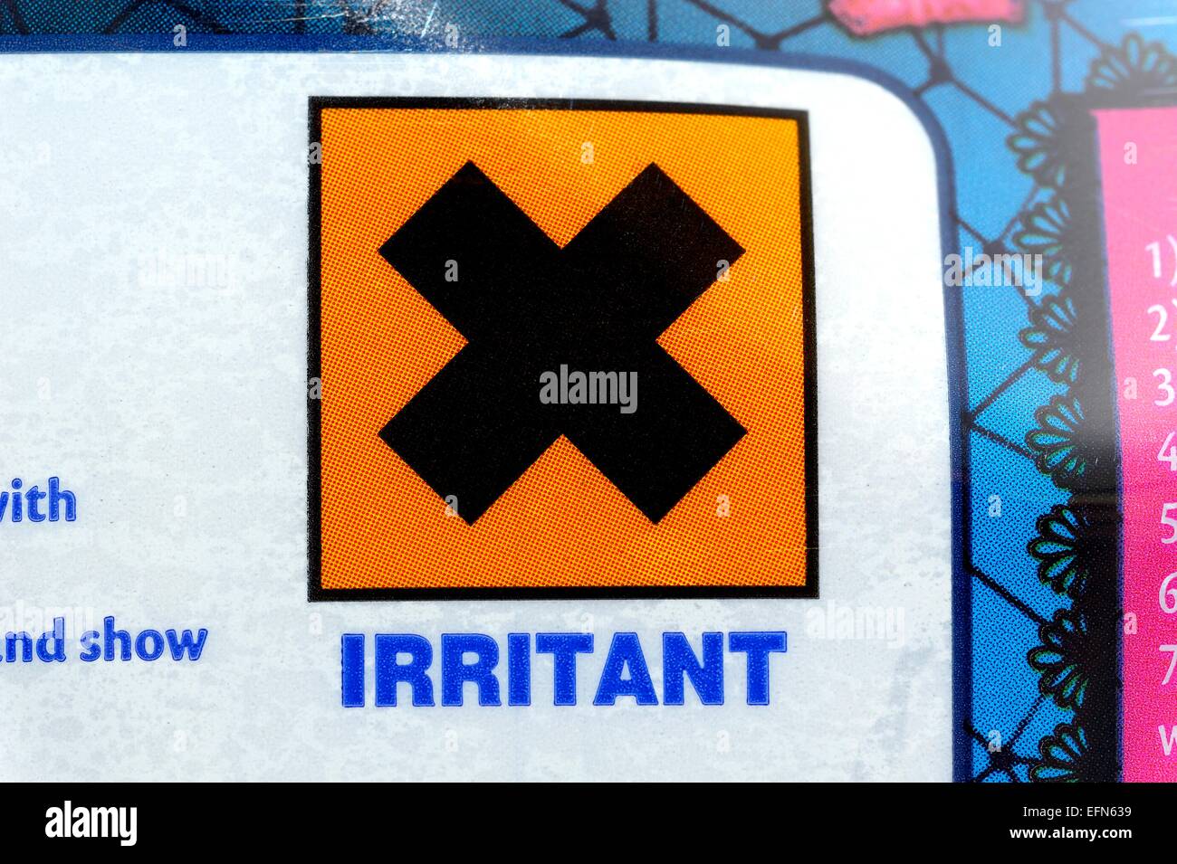 Warning label hi-res stock photography and images - Alamy