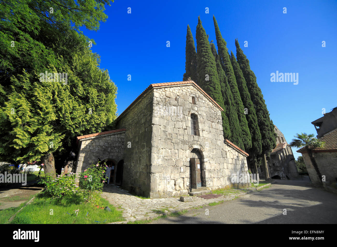 Saint church (6th century), Abaata citadel, Gagra, Abkhazia