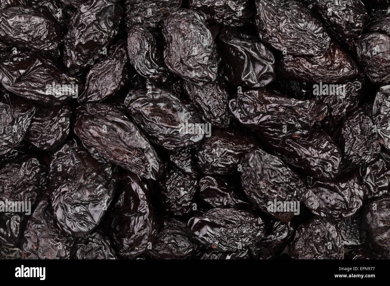 prunes texture Stock Photo
