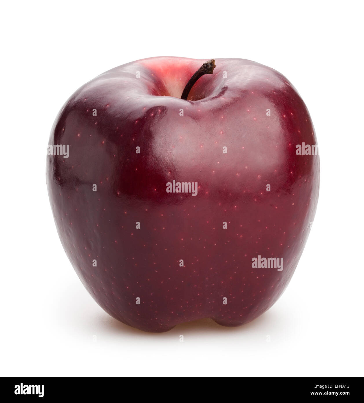 Klimatiske bjerge squat Woods Shiny red apple hi-res stock photography and images - Alamy