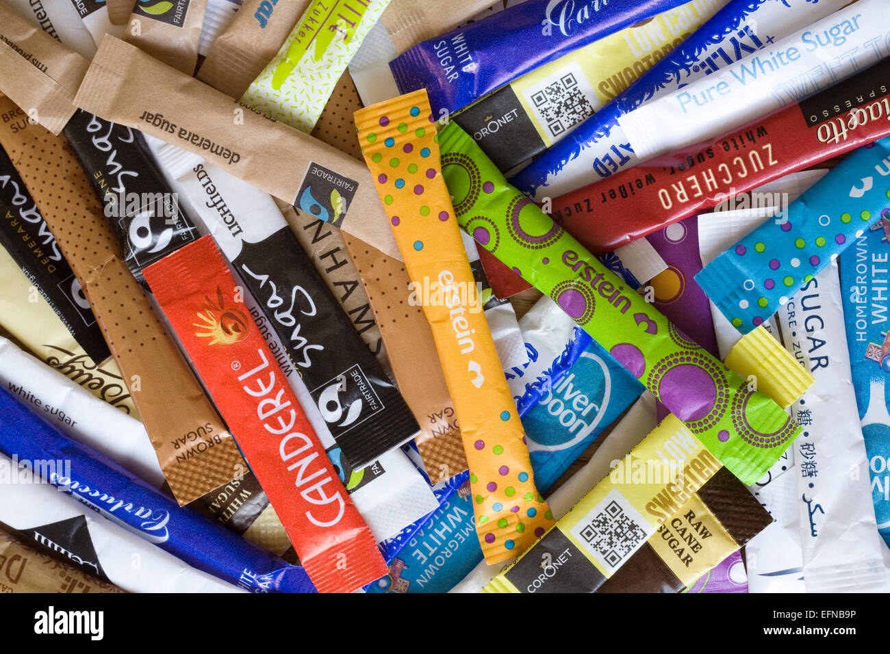 Sweetener packet hires stock photography and images Alamy