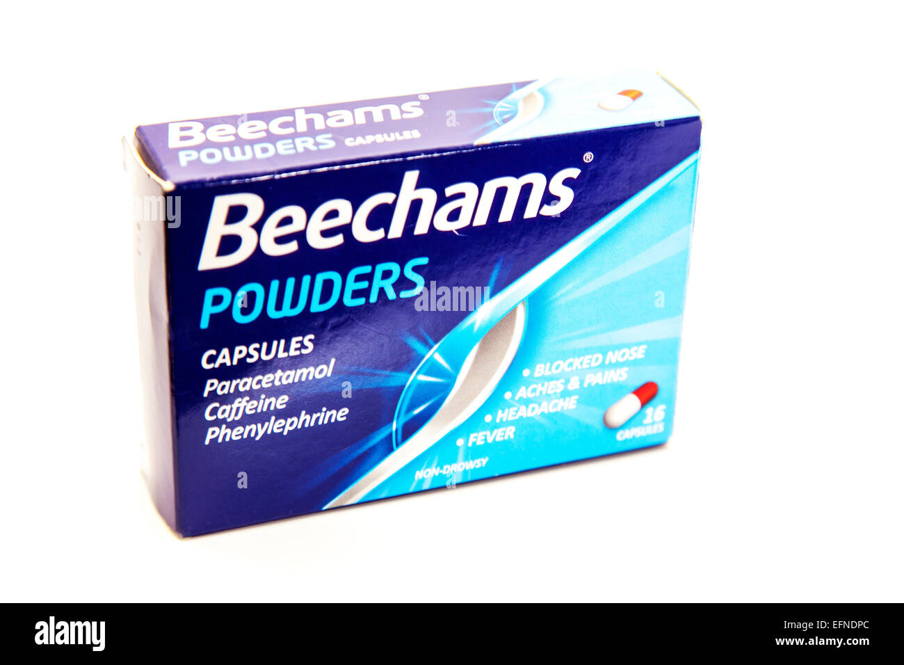 Beechams powders capsules paracetamol tablets box packet headache