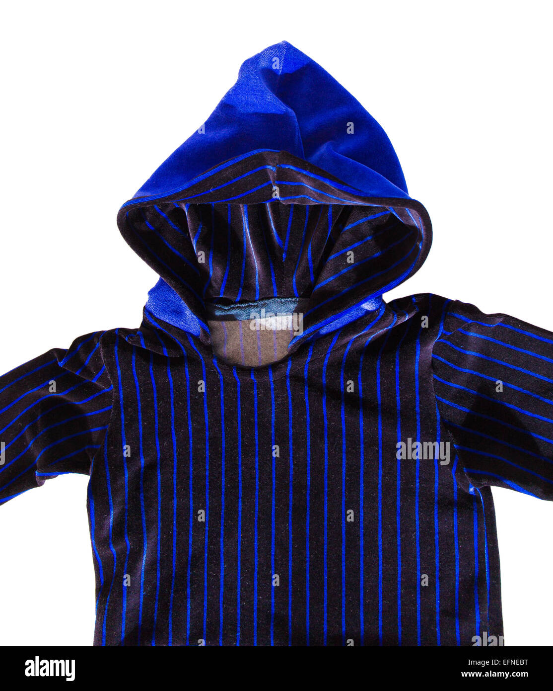 black and blue hoodie Stock Photo Alamy