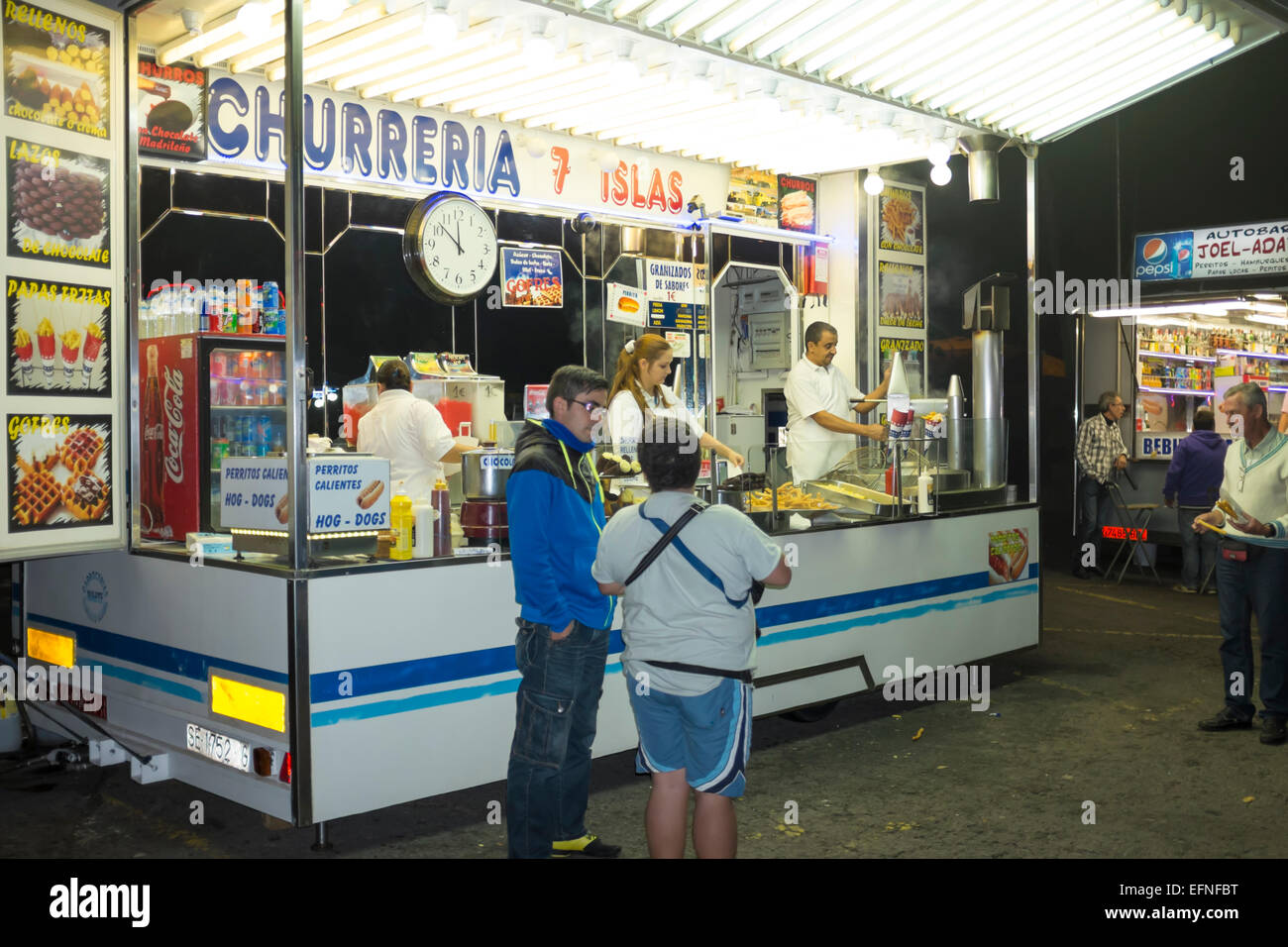 Churros Stand Hi Res Stock Photography And Images Alamy