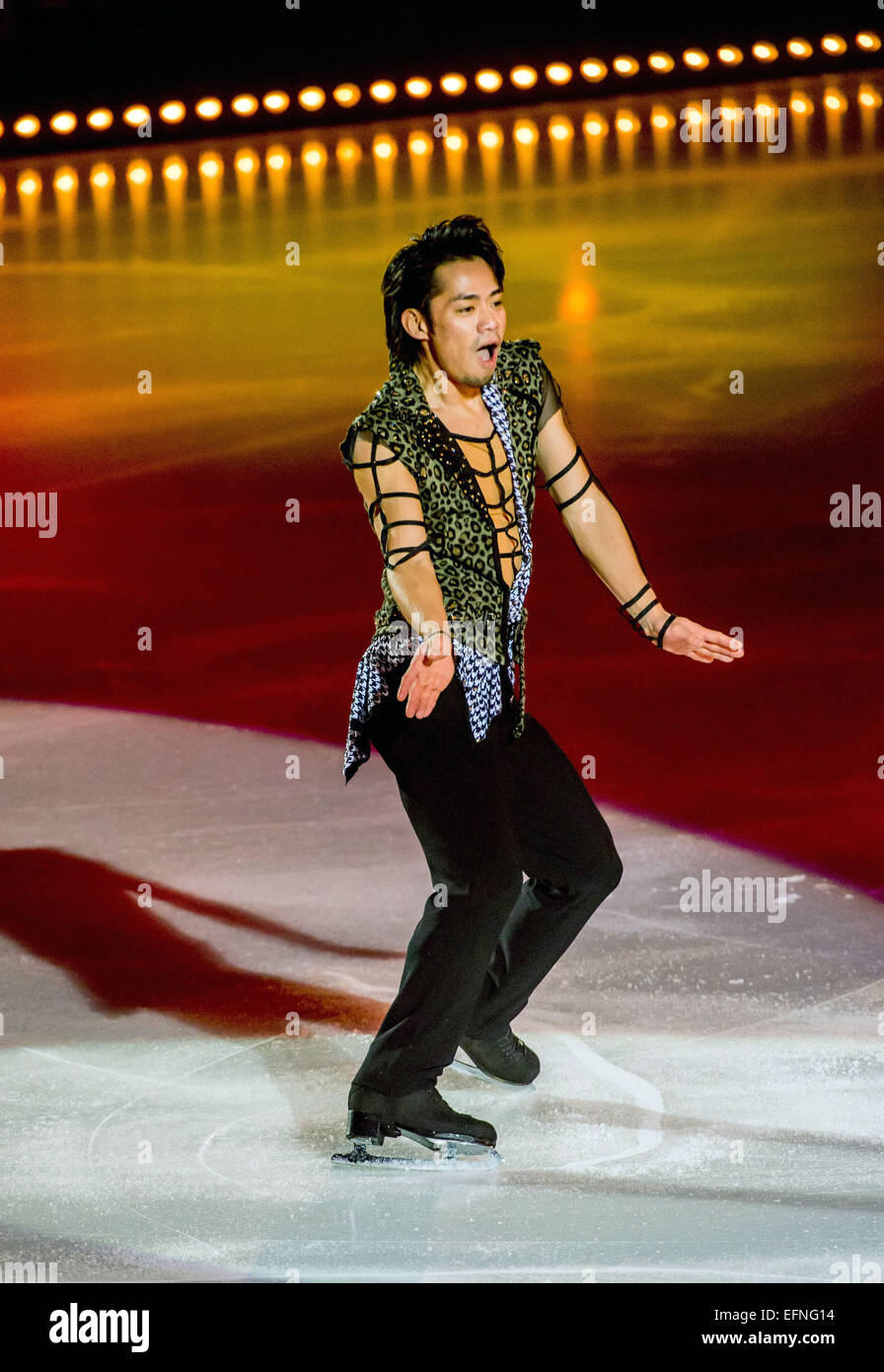 Zurich, Switzerland. 6th Feb, 2015. Daisuke Takahashi Figure SKating