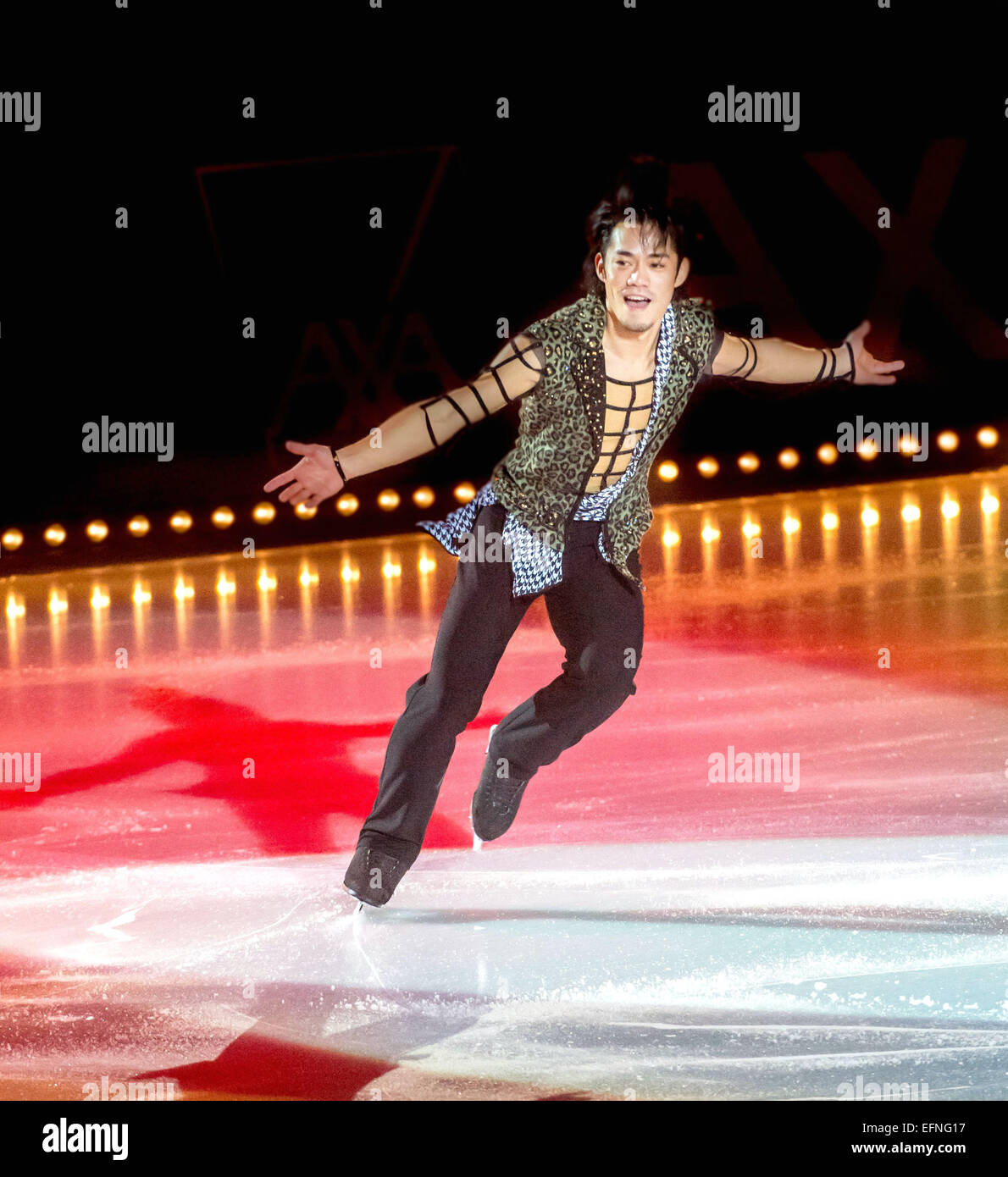 Zurich, Switzerland. 6th Feb, 2015. Daisuke Takahashi Figure SKating