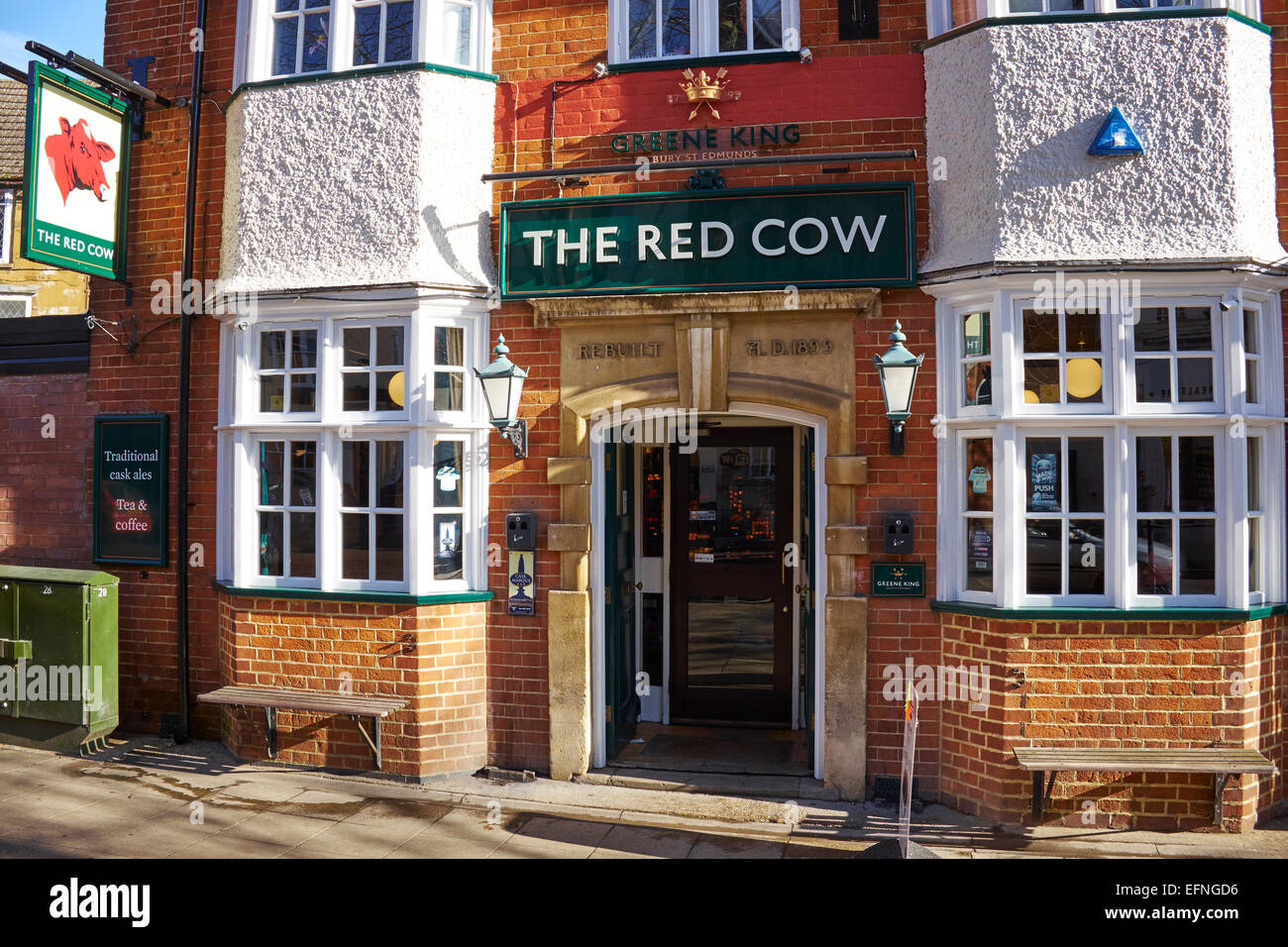 The Red Cow Public House High Street Market Harborough Leicestershire