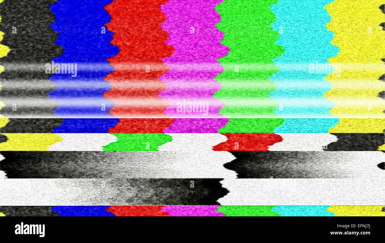 Tv Color Bars High Resolution Stock Photography and Images - Alamy