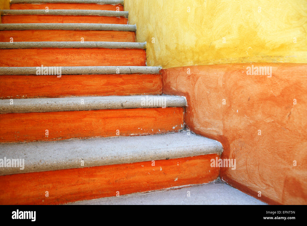 Graphic colour stairs hi-res stock photography and images - Alamy