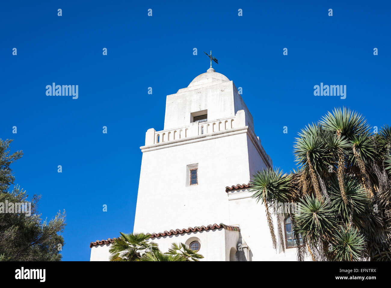 Junipero Serra Museum building. San Diego, California, United States. Stock Photo